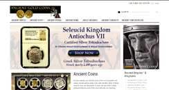 Desktop Screenshot of ancientgoldcoins.com